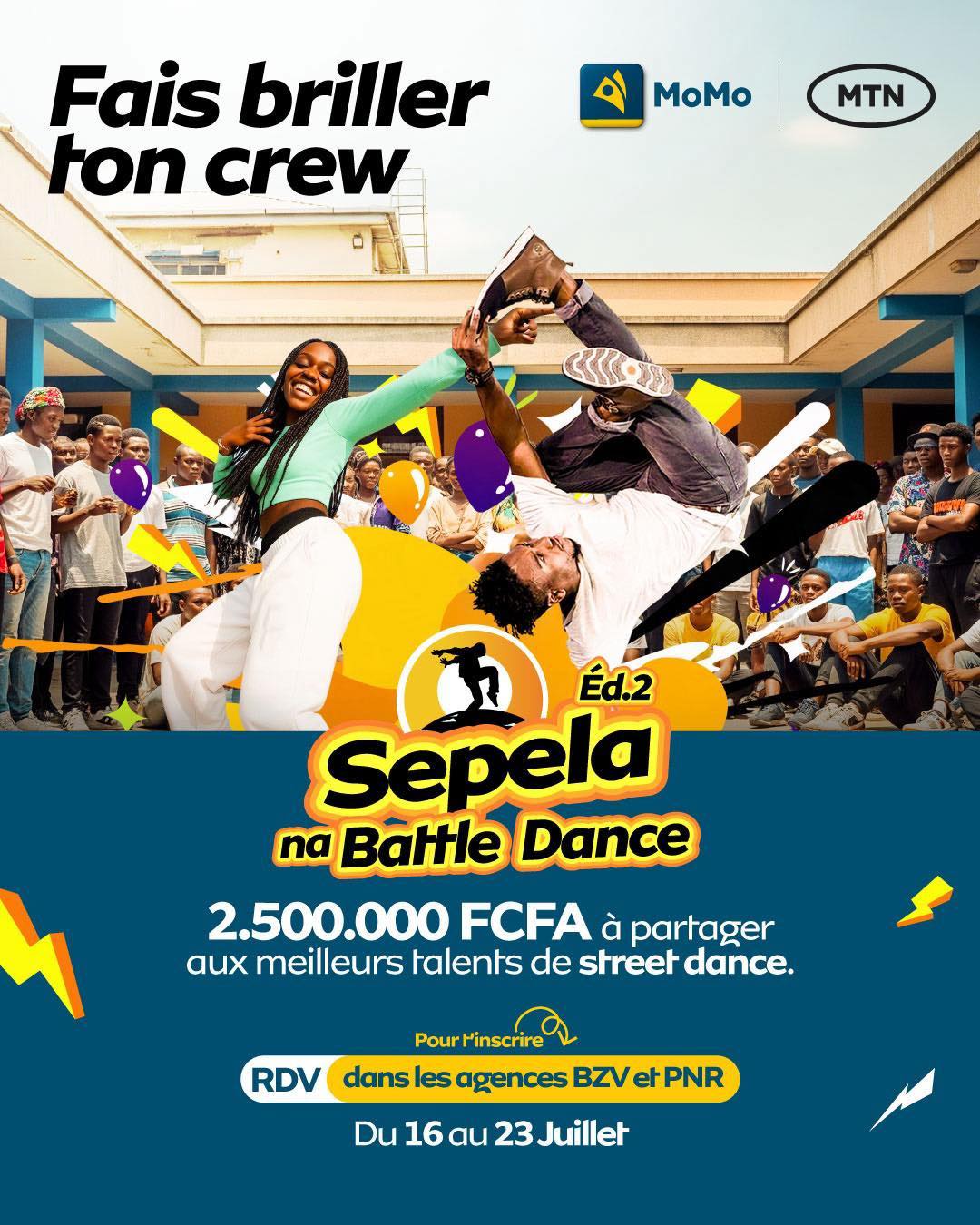 REGLEMENT DE LA COMPETITON « SEPELA NA DANSE BATTLE »