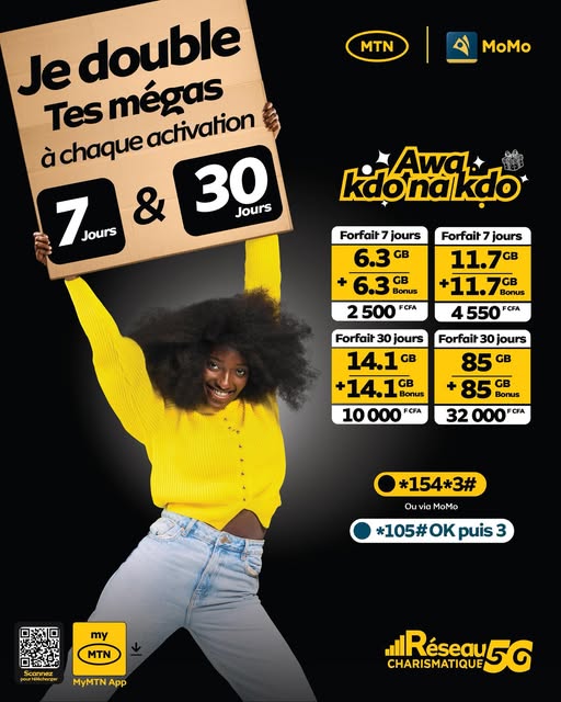 Nos forfaits Internet